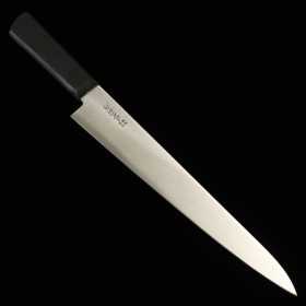 Cuchillo Japonés Sujihiki Slicer - MASAHIRO - Serie Bessaku - mango de resina - Tam: 24 / 27cm