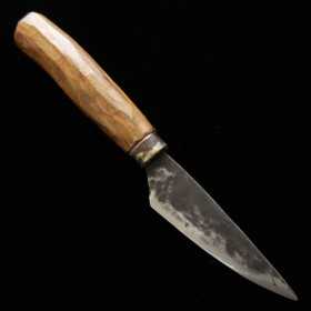 Cuchillo de Petit Japonés - KANIMAN KAJI KOUBOU - Ballesta - Kurouchi - Tamaño : 9cm