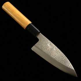 Cuchillo japonés ajikiri - Miura - Ginsan inoxidable- Tamaño10,5cm