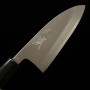 Cuchillo japonés pequeño Deba - Miura - Alto carbono - tamaño:10.5cm