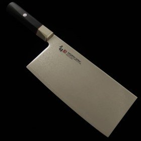 Cuchillo Carnicero Japonés - ZANMAI - Serie Betsu Atsurae - Damascus VG-10 - Tam: 18cm