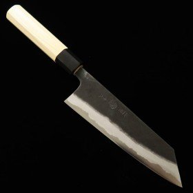 Cuchillo de Bunka Japonés - SHINDO KYOUHEI - Acero al carbono azul No.2 - Kurouchi - Tamaño : 16.5cm