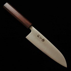 Cuchillo de Santoku Japonés - MIURA - Acero inoxidable Ginsan - Tamaño : 16.5cm