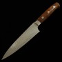 Cuchillo Japonés Petty - TAKESHI SAJI - Acero Damasco R2 - Diamond Finish - Tam: 13.5 / 15cm