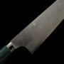 Cuchillo de Chef Japonés Gyuto - NIGARA - Acero inoxidable SG2 - Textura martilleada - Tamaño : 24cm