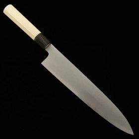 Cuchillo de Chef Japonés Gyuto - MIURA - Acero al carbono blanco No.2 - Tamaño : 27cm