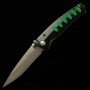 Japanese Pocket knife - MCUSTA - Katana series - Stainless VG-10 - Black/Green - Size : 8.5cm