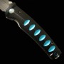 Japanese Pocket knife - MCUSTA - KATANA series - Stainless VG-10 - Black/Blue - Size : 8.5cm