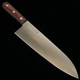 Japanese Chef knife Gyuto - MASAHIRO - Semi stainless steel - Plywood handle - Size : 24cm