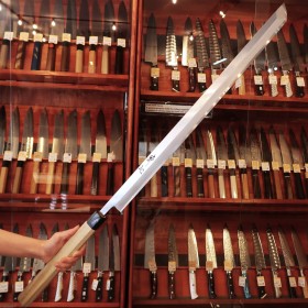 Cuchillo Japonés para Atún - Maguro Kiri - Suisin - Yasuki - Tamaño:54cm