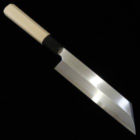 Japanese Mukimono knife - MIURA - Blue steel No.2 - Magnolia wood handle - Size : 18cm