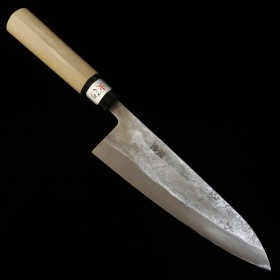 Cuchillo gyuto japonés - TERUYASU FUJIWARA - Nashiji- Tamaño: 18/21cm