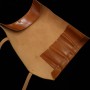 Leather Knife Roll - Long Lasteing Leather - 4 colors - 4P