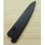 Vaina - Saya de madera para cuchillo Petty - ZANMAI - Tam: 11/15cm - Negro