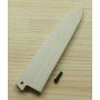 Vaina - Saya de madera para cuchillo Chef Gyuto - ZANMAI - Tam: 18 / 21 / 24cm