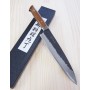 Cuchillo Japonés Chef Gyuto - TAKESHI SAJI - Blue Steel Kurouchi - Ironwood Handle - Tam: 21cm