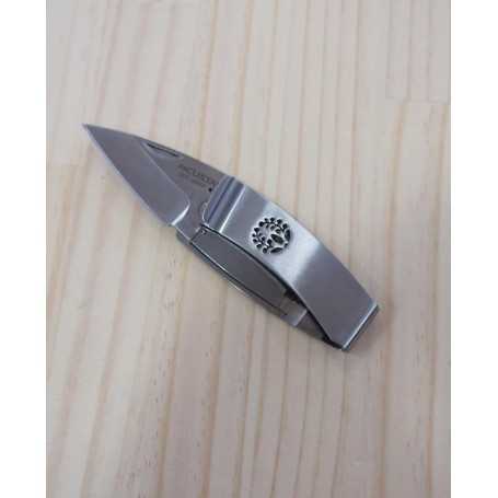 Navaja de muelle - Mcusta - VG-10 - Serie Pocket Clip Kamon - Fuji - Tam: 50mm