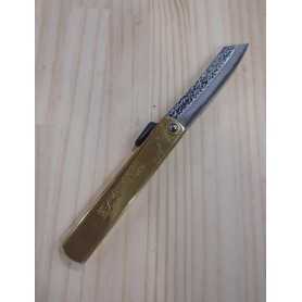 Navaja de muelle - HIGONOKAMI - Big - Blue Steel - Tam: 93mm