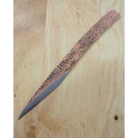 Cuchillo Japonés Kiridashi - IKEUCHI - Acero Carbono Blue Steel - version 51 - Tam: 6cm