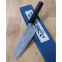 Cuchillo Japonés de Chef Gyuto - MIURA - Serie Ginryu Damasco - Blue Steel No.2 - Tam: 21cm
