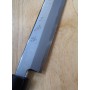 Cuchillo japonés Yanagiba - MIURA - Serie Kuchinashi - damasco - Ginsan - Acero plateado no.3 - Tamaño: 24/27/30cm