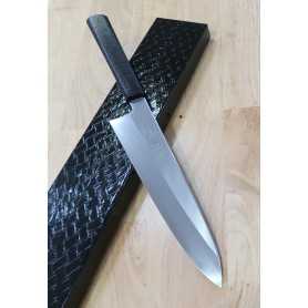 Cuchillo Japonés Wagyuto - KAGEKIYO - Acero inoxidable Ginsan - Tamaño: 21/24cm