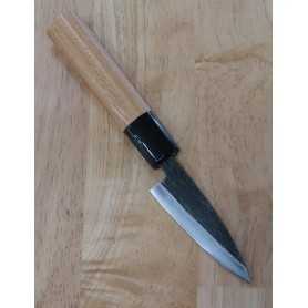 Cuchillo japonés Ajikiri - Miura - Aogami 2 - Mango de Zelkova - Tamaño7.5/9cm