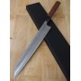 Japanese sujihiki Knife - KOUTETSU SHIBATA - R2 Serie - Size: 27cm