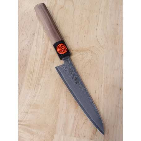 Cuchillo japonés SHIGEKI TANAKA Spg2 damasco - Tamaño:13,5mm