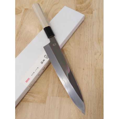 Cuchillo Japonés Gyuto - SAKAI KIKUMORI - Serie Choyo - Ginsan - Tamaños: 21 / 24 / 27cm